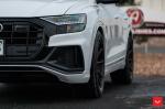 Audi Q8 55 TFSI Quattro on Vossen Wheels (HF-3) 2019 года